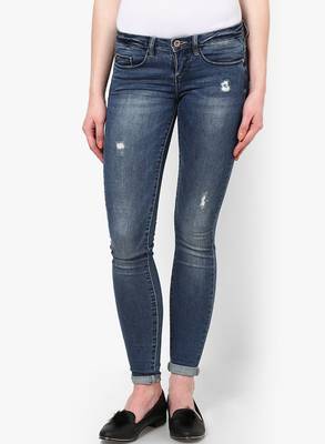 Only Skinny Women's Blue Jeans