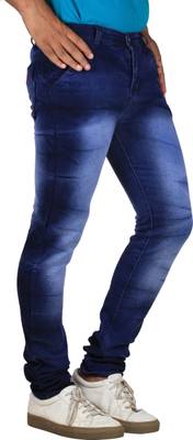 Bdow Slim Men's Dark Blue Jeans