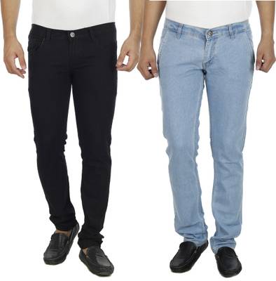 atLast Slim Men's Multicolor Jeans