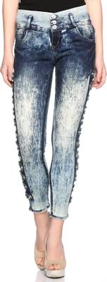 Fasnoya Skinny Women's Green, Blue Jeans