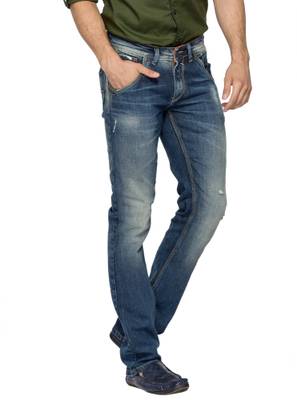 Spykar Skinny Men's Blue Jeans