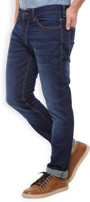Highlander Slim Men's Dark Blue Jeans
