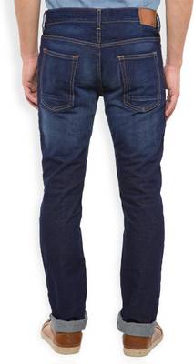 Highlander Slim Men's Dark Blue Jeans