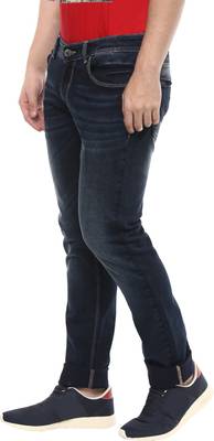Spykar Skinny Men's Dark Blue Jeans