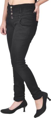 Broadstar Slim Women's Black Jeans