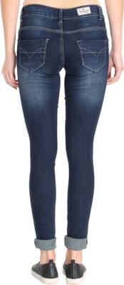 f fungus Slim Women's Blue Jeans