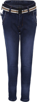 

AJ Dezines Slim Boys Dark Blue Jeans