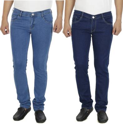 atLast Slim Men's Multicolor Jeans