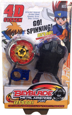 

Assemble New Big Bang 4D Top Metal masters fury Beyblade(Multicolor)