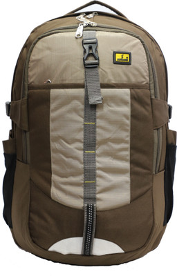 

ADISON ADHIKINGBROWNBKPK 45 L Laptop Backpack(Brown, Beige)