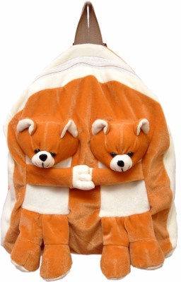 

JRP Mart Twins Bear Backpack(Brown, 14 inch)