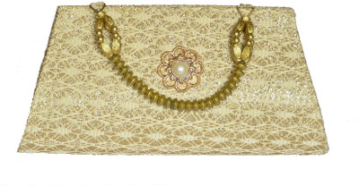 

IMPRESSIONS FOREVER WEDDING CLUTCH Multipurpose Bag(Beige, 1 L)