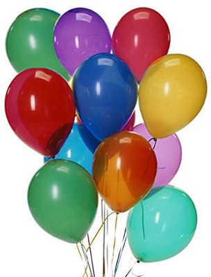 

YNS Crafts Stock Solid YNC_Balloon_1163 Balloon(Multicolor, Pack of 50)