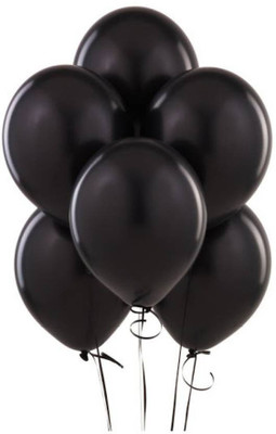 

YNS Crafts Stock Solid YNC_CraftsStock_Balloon_287 Balloon(Black, Pack of 75)