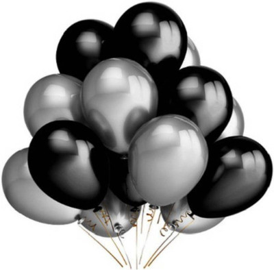 

YNS Crafts Stock Solid YNC_CraftsStock_Balloon_97 Balloon(Black, Silver, Pack of 200)