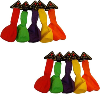 

YNS Crafts Stock Solid YNC_CraftsStock_Balloon_129 Balloon(Multicolor, Pack of 10)