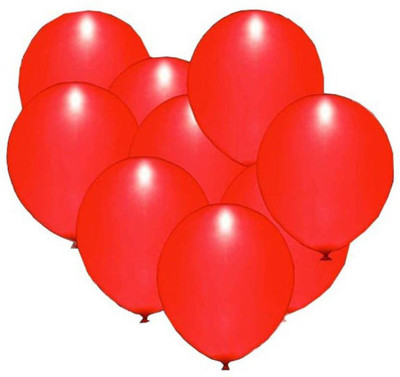 

YNS Crafts Stock Solid CS-B-6 Balloon(Red, Pack of 25)