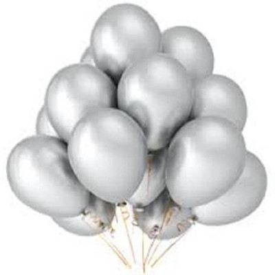 

YNS Crafts Stock Solid YNC_CraftsStock_Balloon_290 Balloon(Silver, Pack of 75)