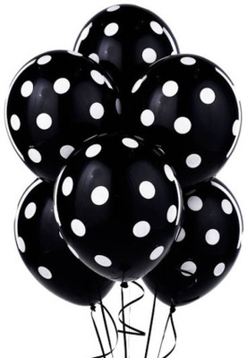 

YNS Crafts Stock Solid CS-B-101 Balloon(Black, Pack of 25)