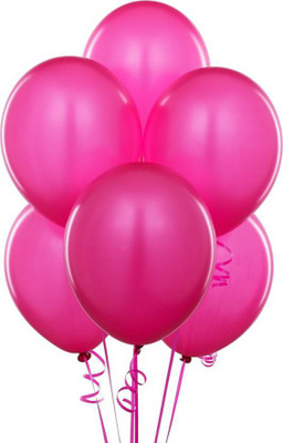 

YNS Crafts Stock Solid CS-B-83 Balloon(Pink, Pack of 25)