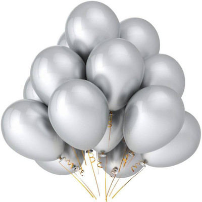 

YNS Crafts Stock Solid YNC_CraftsStock_Balloon_62 Balloon(Silver, Pack of 150)