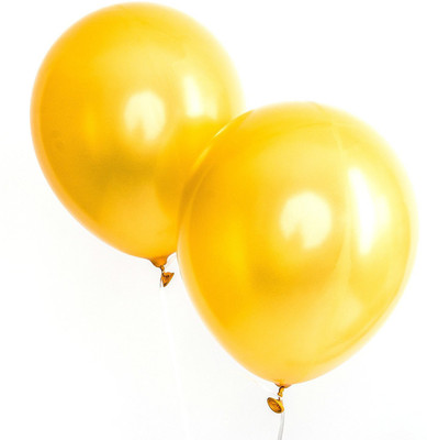 YNS Crafts Stock Solid YNC_Balloon_1216 Balloon(Gold, Pack of 50)