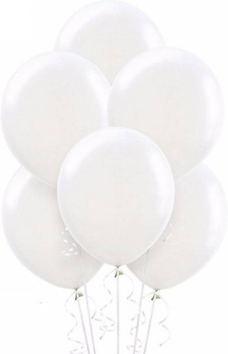 

YNS Crafts Stock Solid YNC_CraftsStock_Balloon_102 Balloon(White, Pack of 100)