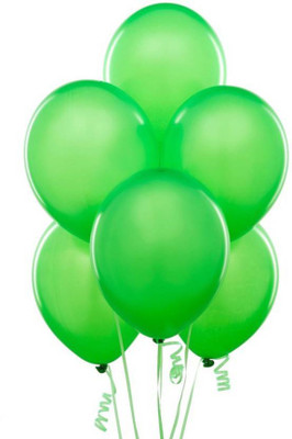 

YNS Crafts Stock Solid CS-B-87 Balloon(Green, Pack of 25)