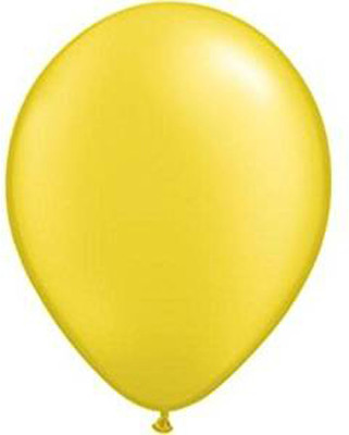 

YNS Crafts Stock Solid CS-B-34 Balloon(Yellow, Pack of 25)