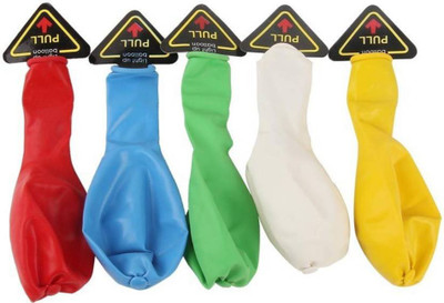 

YNS Crafts Stock Solid YNC_CraftsStock_Balloon_147 Balloon(Multicolor, Pack of 5)