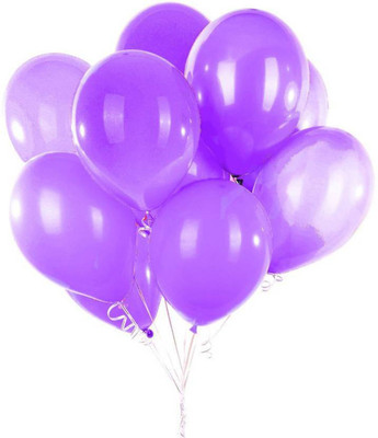 YNS Crafts Stock Solid CS-B-5 Balloon(Purple, Pack of 25)