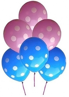 

YNS Crafts Stock Solid CS-B-139 Balloon(Blue, Pink, Pack of 25)