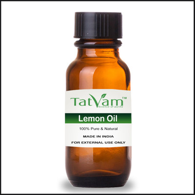 

tatvam 100 % Pure, Natural and Undiluted Lemon oil(30 ml)