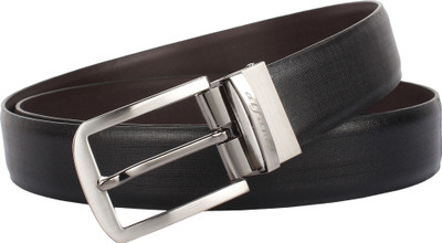 

Alfami Men Formal, Party, Casual Black, Brown Genuine Leather Reversible Belt, Black/brown jeans
