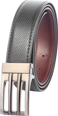 

Alfami Men Formal, Party, Casual Black, Brown Texas Leatherite Reversible Belt, Black/brown 01h