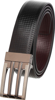 

Alfami Men Formal, Party, Casual Black, Brown Texas Leatherite Reversible Belt, Black/brown 01h