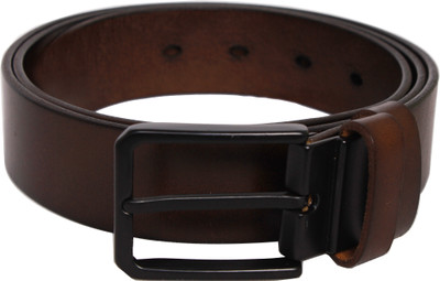 

BlackBuck Men Casual Brown Artificial Leather Belt, Dark brown