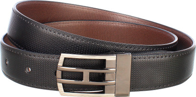 

Alfami Men Formal, Casual, Party Black, Brown Texas Leatherite Reversible Belt, Black/brown 01h