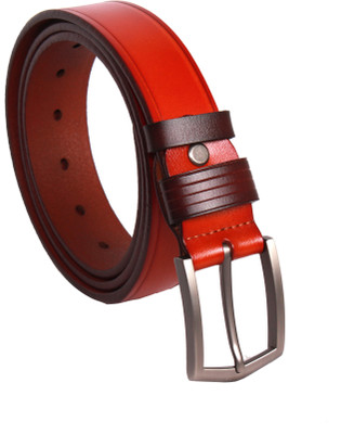 

BlackBuck Men Casual Tan Genuine Leather Belt