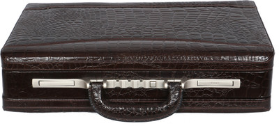 

OBANI Genuine Leather Briefcase Medium Briefcase - For Men & Women(Brown)