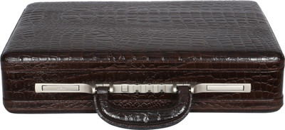 

OBANI Genuine Leather Briefcase Medium Briefcase - For Men & Women(Brown)