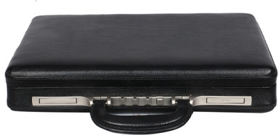 

OBANI Genuine Leather Briefcase Medium Briefcase - For Men & Women(Black)