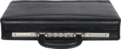 

OBANI Genuine Leather Briefcase Medium Briefcase - For Men & Women(Black)