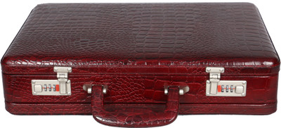 

OBANI Genuine Leather Briefcase Medium Briefcase - For Men & Women(Brown)