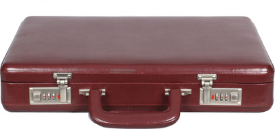

OBANI Faux leather briefcase Medium Briefcase - For Men & Women(Maroon)