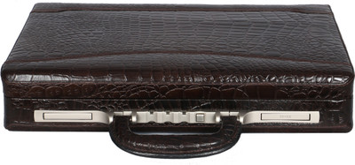 

OBANI Genuine Leather Briefcase Medium Briefcase - For Men & Women(Brown)