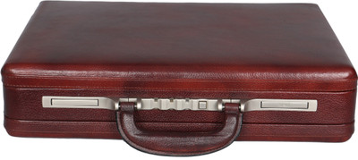 

OBANI Genuine Leather Briefcase Medium Briefcase - For Men & Women(Brown)