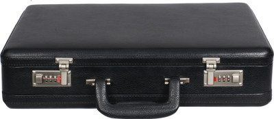 

OBANI Genuine Leather Briefcase Medium Briefcase - For Men & Women(Black)
