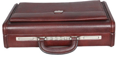 

OBANI Genuine Leather Briefcase Medium Briefcase - For Men & Women(Brown)