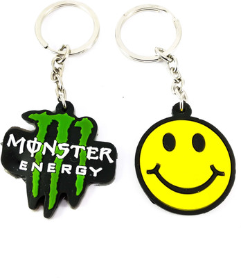 

ShopTop Non-Metallic Monster & Smiley Key Chain(Multicolor)